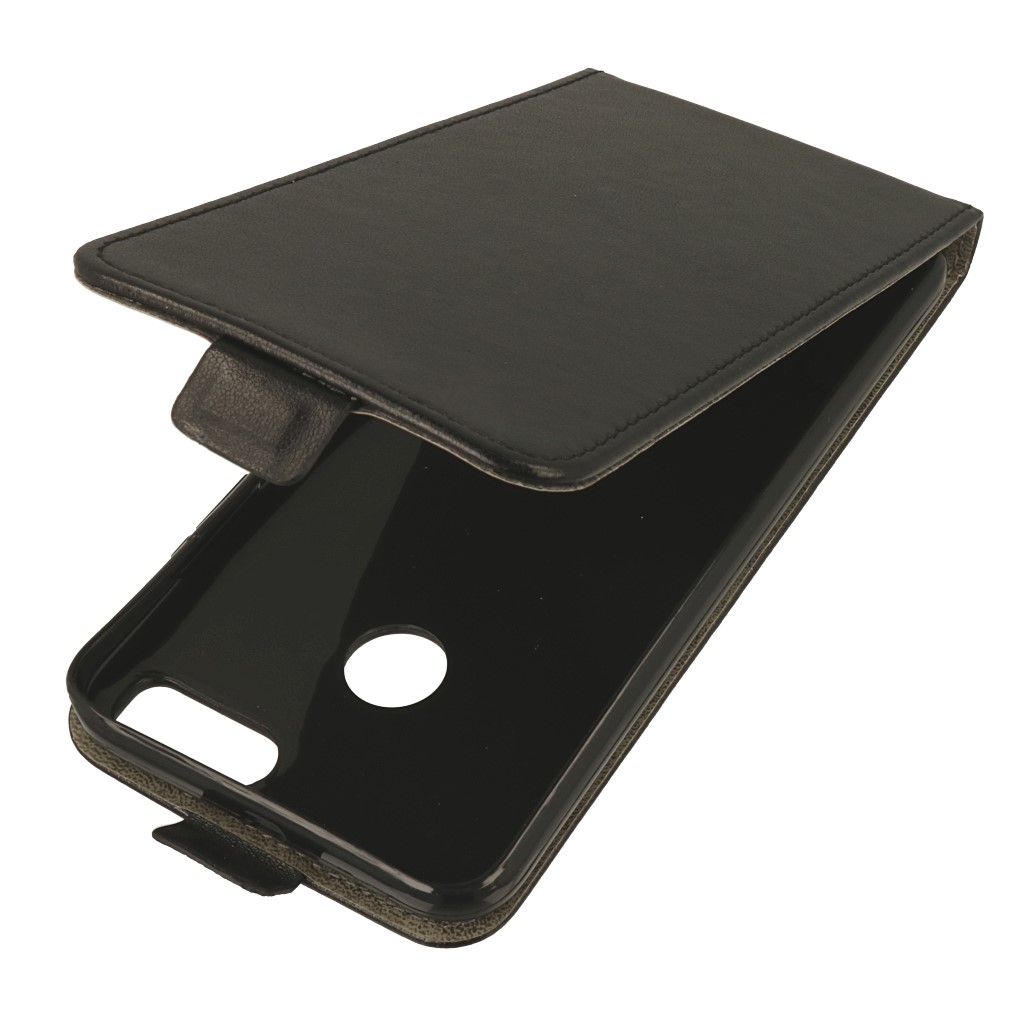 Pokrowiec z klapk na magnes Prestige Slim Flexi czarne Xiaomi Mi A1