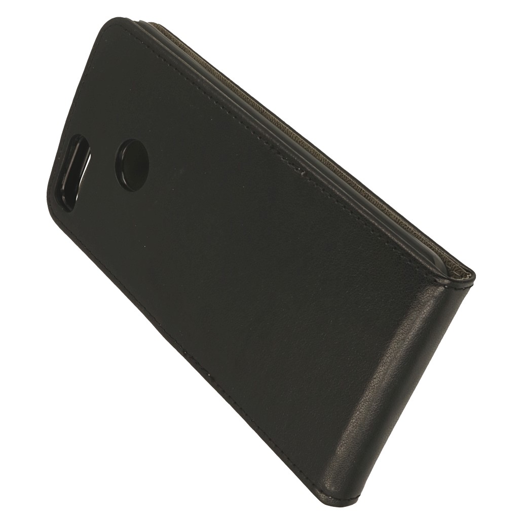 Pokrowiec z klapk na magnes Prestige Slim Flexi czarne Xiaomi Mi A1 / 3