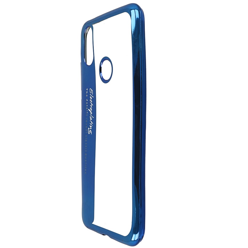 Pokrowiec etui silikonowe Electroplating niebieskie Xiaomi Mi A2 / 5