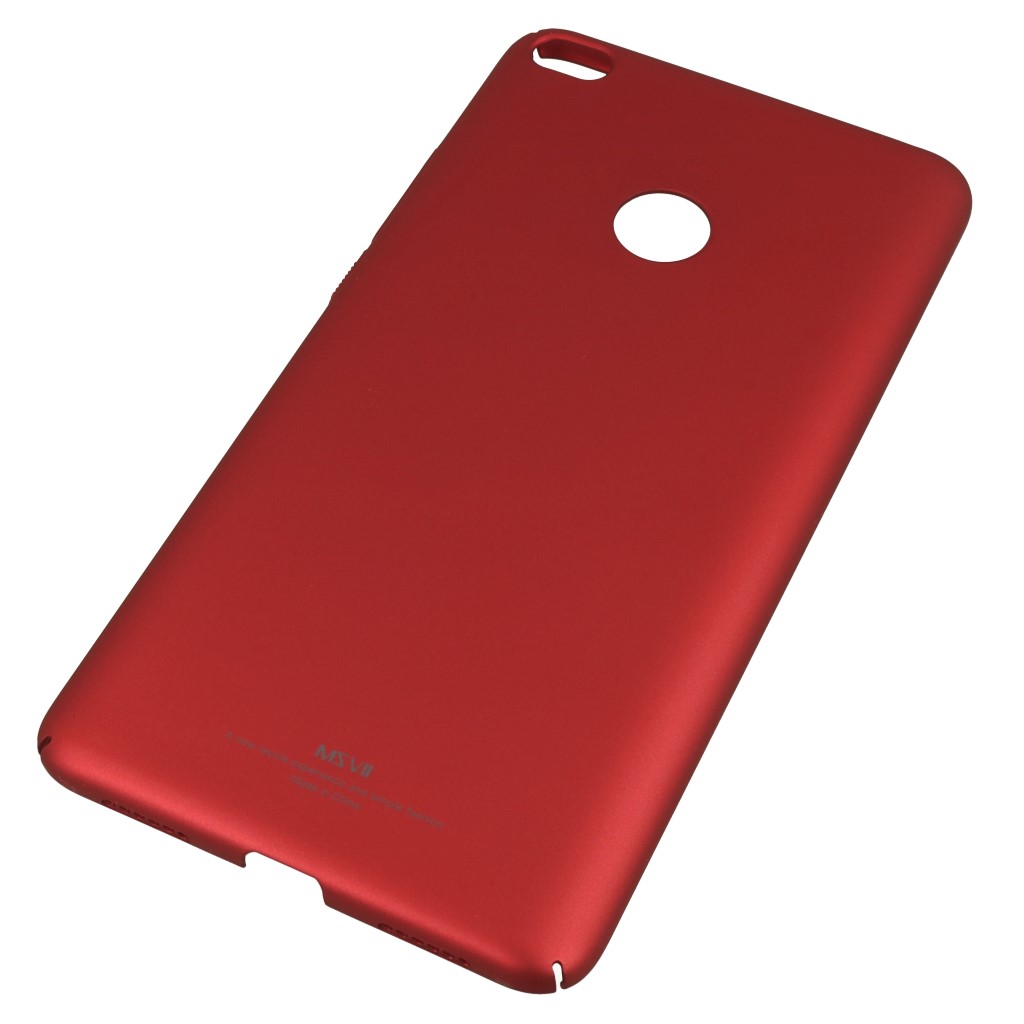 Pokrowiec MSVII Simple ultracienkie etui czerwone Xiaomi Mi Max 2