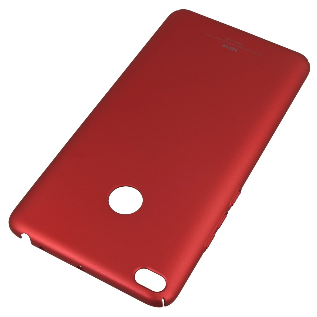 Pokrowiec MSVII Simple ultracienkie etui czerwone Xiaomi Mi Max 2 / 2