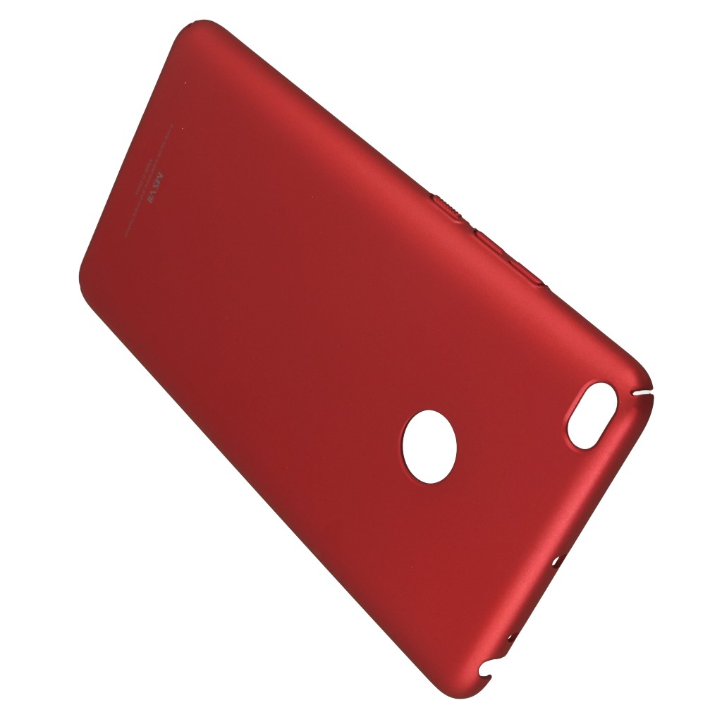 Pokrowiec MSVII Simple ultracienkie etui czerwone Xiaomi Mi Max 2 / 4