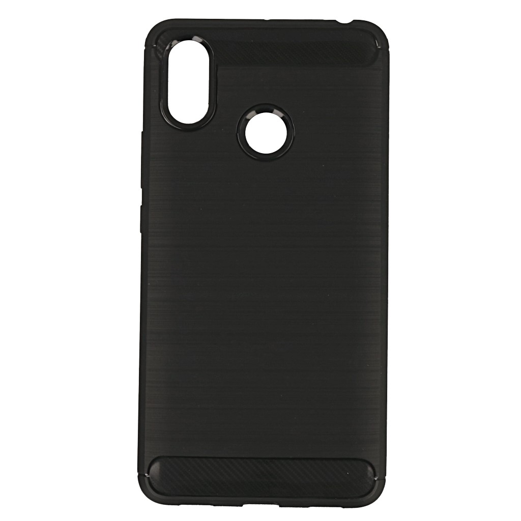 Pokrowiec etui pancerne Karbon Case czarne Xiaomi Mi Max 3 / 7