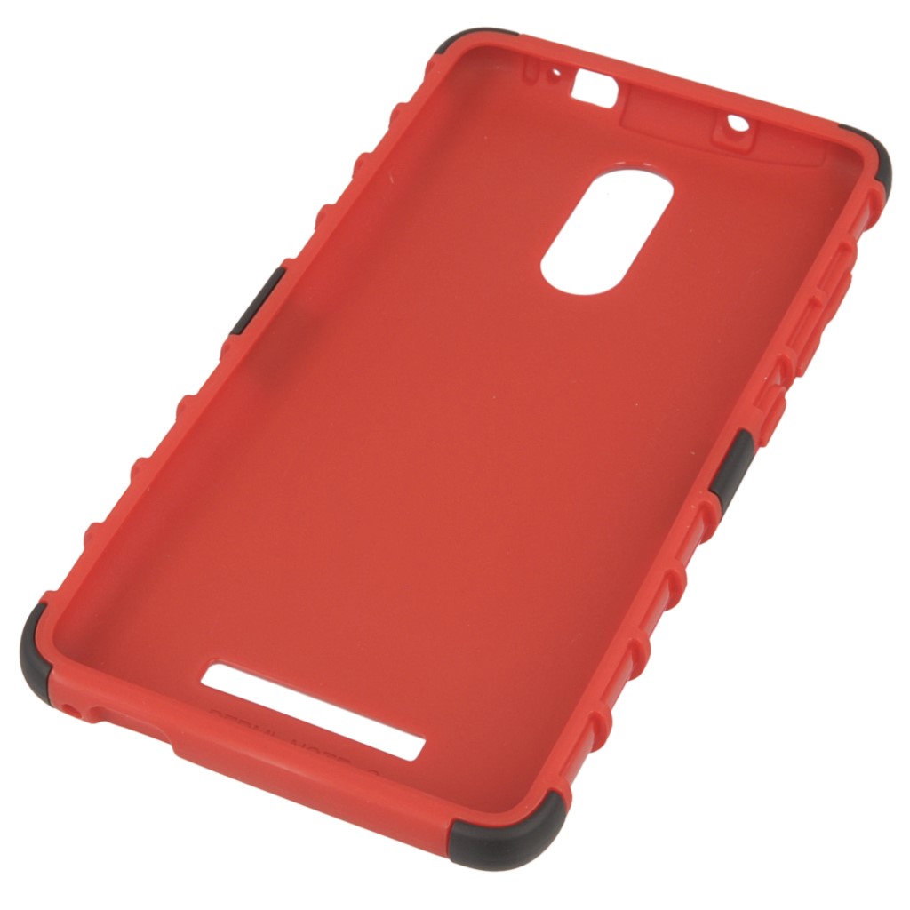 Pokrowiec etui pancerne Hybrid Case czerwony Xiaomi Redmi Note 3 Pro / 3