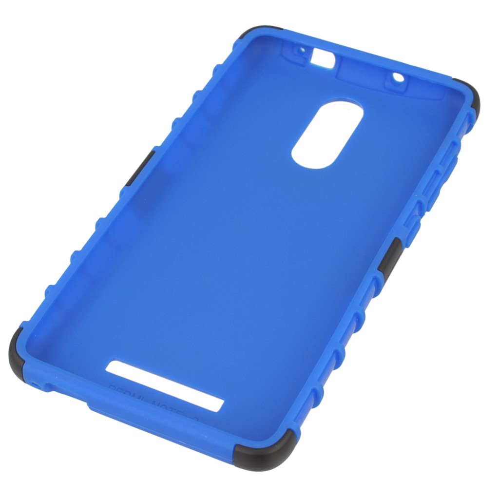 Pokrowiec etui pancerne Hybrid Case niebieski Xiaomi Redmi Note 3 Pro / 3