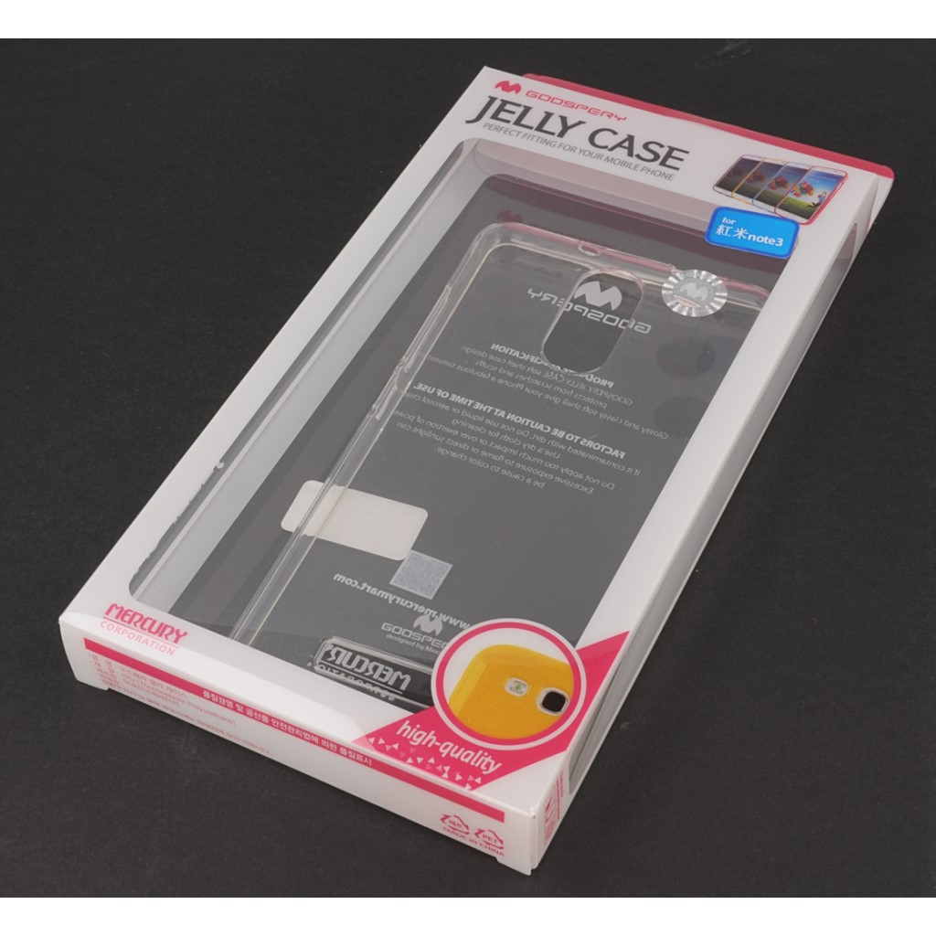 Pokrowiec etui silikonowe Mercury Jelly Case przeroczyste SAMSUNG Galaxy S5 Neo / 7