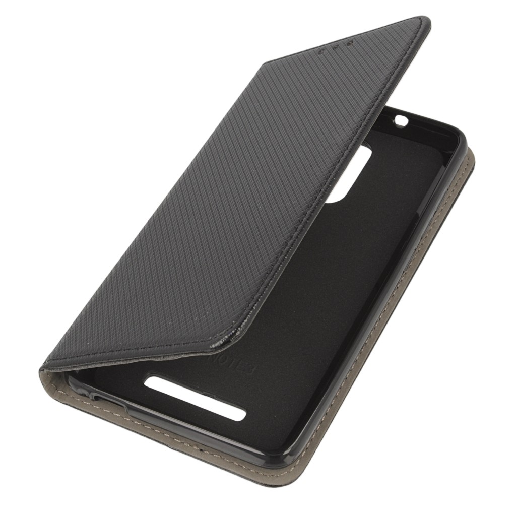 Pokrowiec etui z klapk� Magnet Book czarne Xiaomi Redmi Note 3