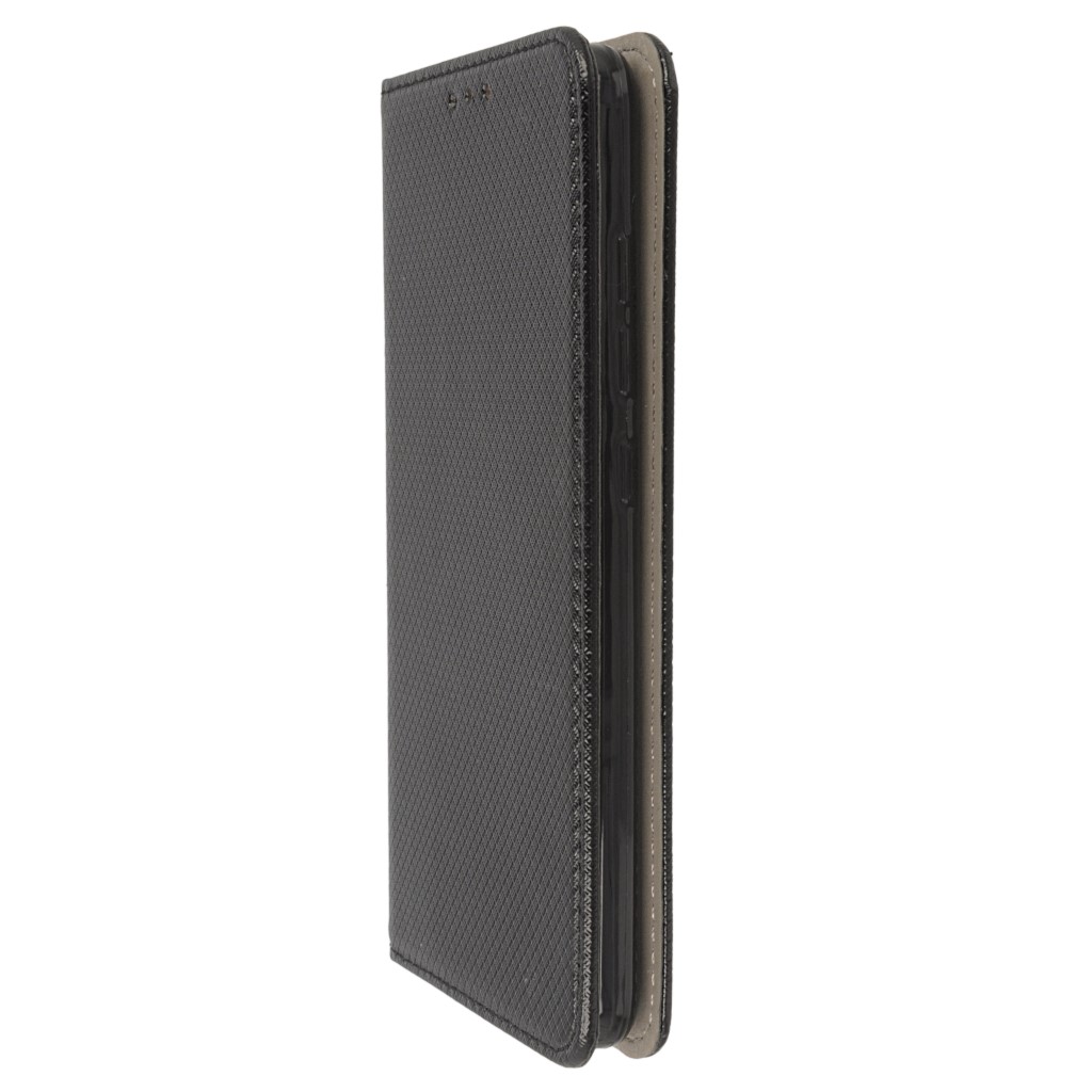 Pokrowiec etui z klapk Magnet Book czarne Xiaomi Redmi Note 3 / 6