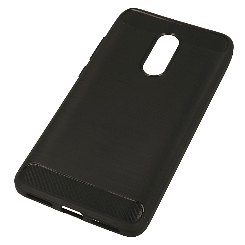 Pokrowiec etui TECH-PROTECT TPUCARBON czarne Xiaomi Redmi Note 4X / 3