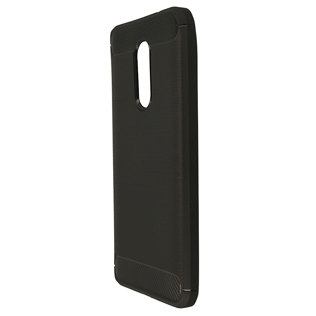 Pokrowiec etui TECH-PROTECT TPUCARBON czarne Xiaomi Redmi Note 4X / 7