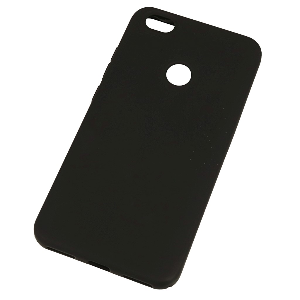 Pokrowiec etui silikonowe Silicone Cover czarne Xiaomi Redmi Note 5A Prime