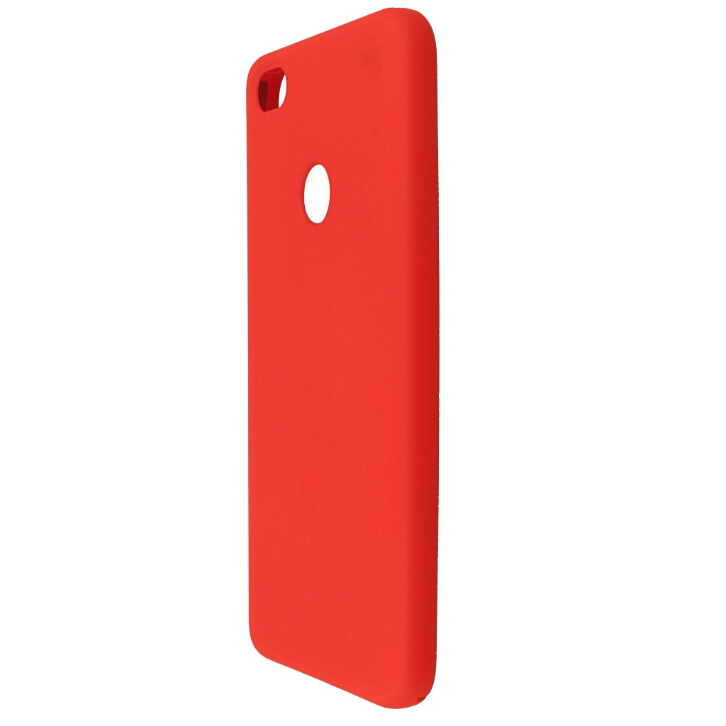 Pokrowiec etui silikonowe Silicone Cover czerwone Xiaomi Redmi Note 5A Prime / 6