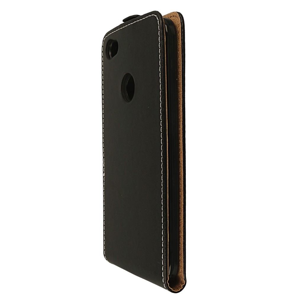 Pokrowiec z klapk na magnes Prestige Slim Flexi czarny Xiaomi Redmi Note 5A Prime / 4