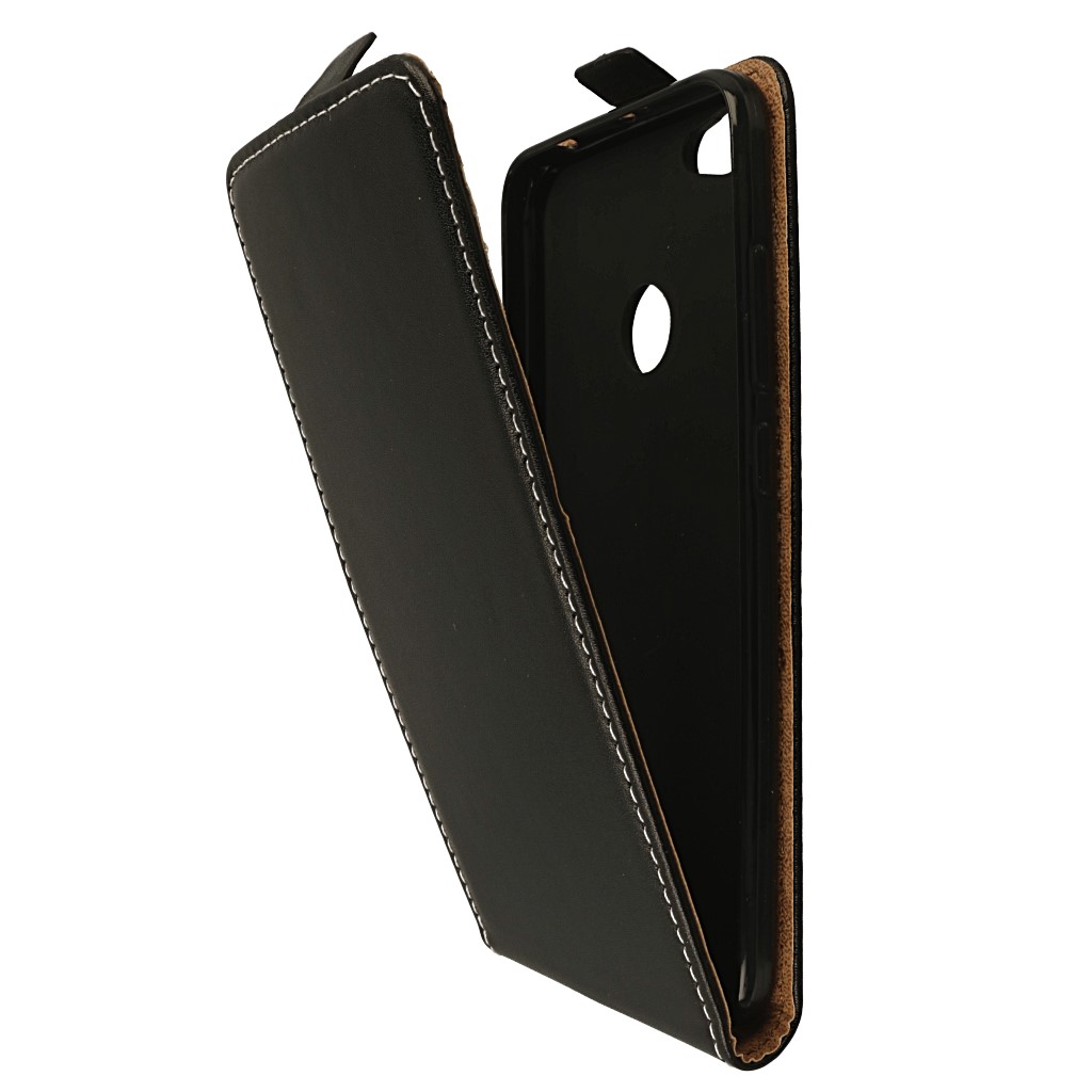 Pokrowiec z klapk na magnes Prestige Slim Flexi czarny Xiaomi Redmi Note 5A Prime / 5