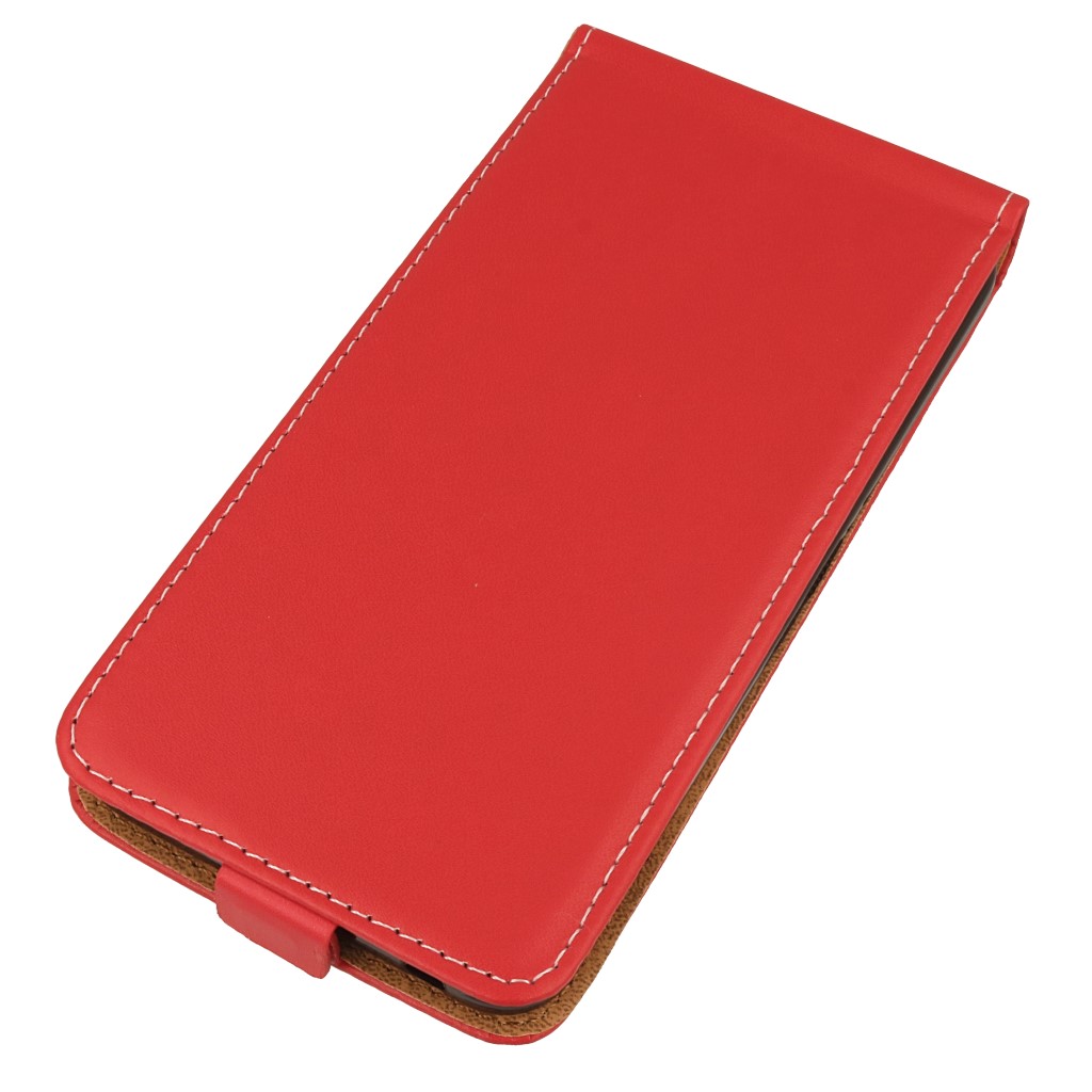 Pokrowiec z klapk na magnes Prestige Slim Flexi czerwony Xiaomi Redmi Note 5A Prime / 2