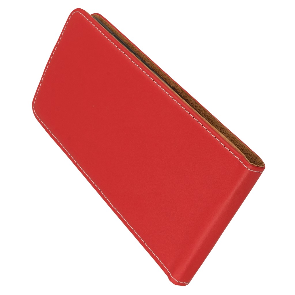 Pokrowiec z klapk na magnes Prestige Slim Flexi czerwony Xiaomi Redmi Note 5A Prime / 4