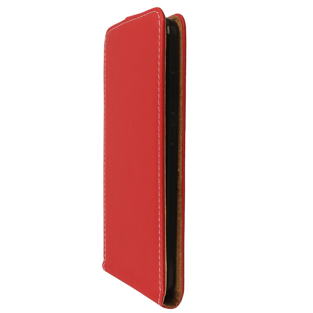 Pokrowiec z klapk na magnes Prestige Slim Flexi czerwony Xiaomi Redmi Note 5A Prime / 5