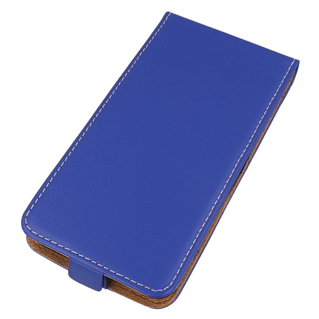Pokrowiec z klapk na magnes Prestige Slim Flexi niebieski Xiaomi Redmi Note 5A Prime / 2