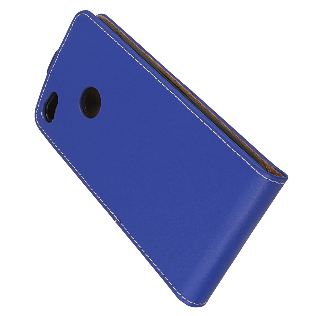 Pokrowiec z klapk na magnes Prestige Slim Flexi niebieski Xiaomi Redmi Note 5A Prime / 3