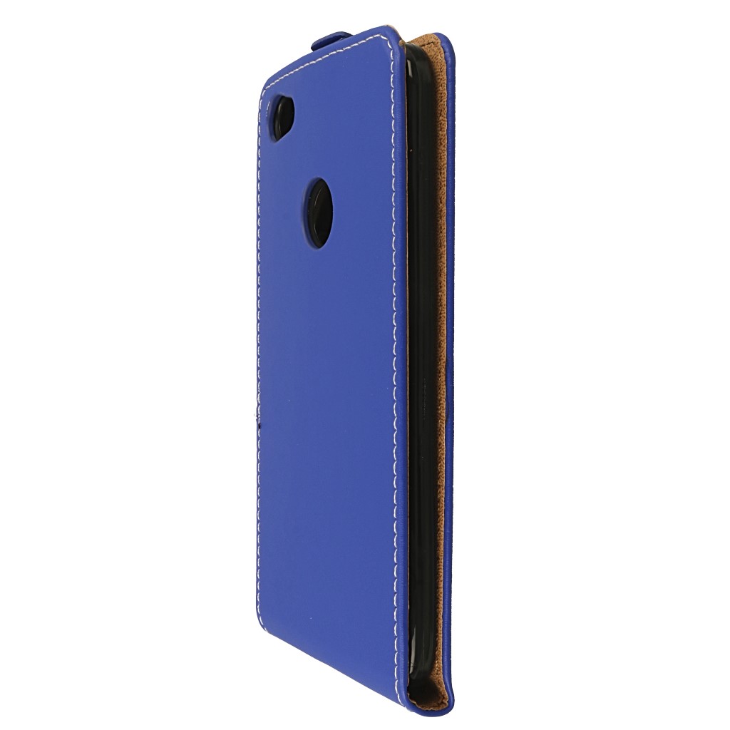 Pokrowiec z klapk na magnes Prestige Slim Flexi niebieski Xiaomi Redmi Note 5A Prime / 4