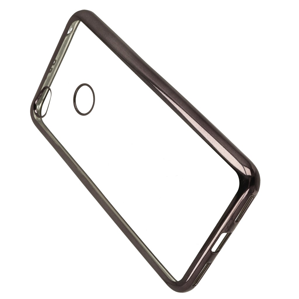 Pokrowiec etui elowe Ultracienkie z ramk czarn Xiaomi Redmi Note 5A Prime / 4