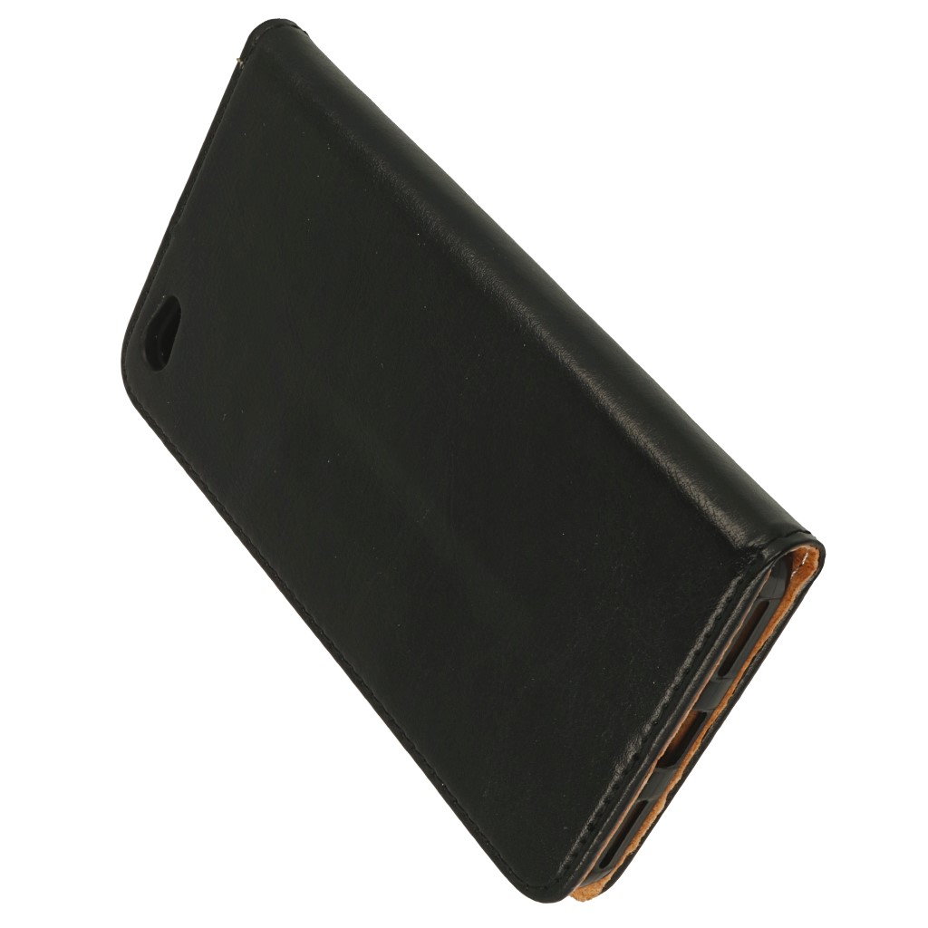 Pokrowiec etui skrzane Flexi Book Special czarne Xiaomi Redmi Note 5A / 5