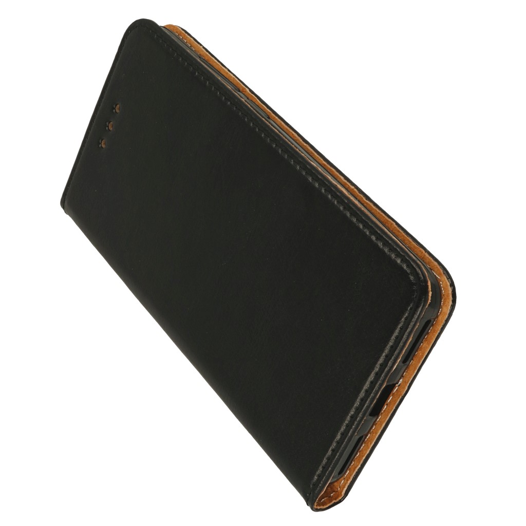 Pokrowiec etui skrzane Flexi Book Special czarne Xiaomi Redmi Note 5A / 6