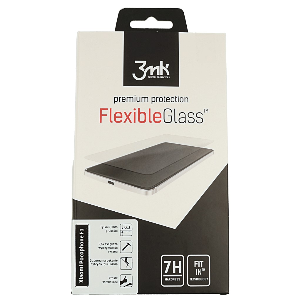 Folia ochronna 3MK FLEXIBLE GLASS  Xiaomi Pocophone F1 / 2