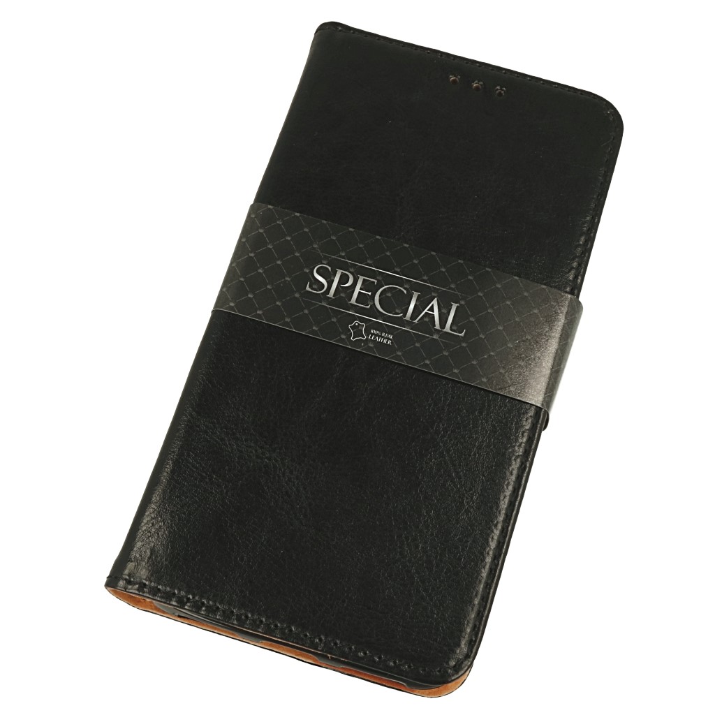 Pokrowiec etui skrzane Flexi Book Special czarne Xiaomi Pocophone F1 / 2