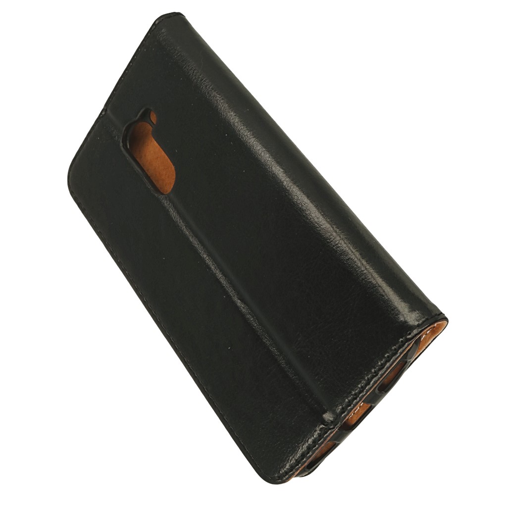 Pokrowiec etui skrzane Flexi Book Special czarne Xiaomi Pocophone F1 / 6