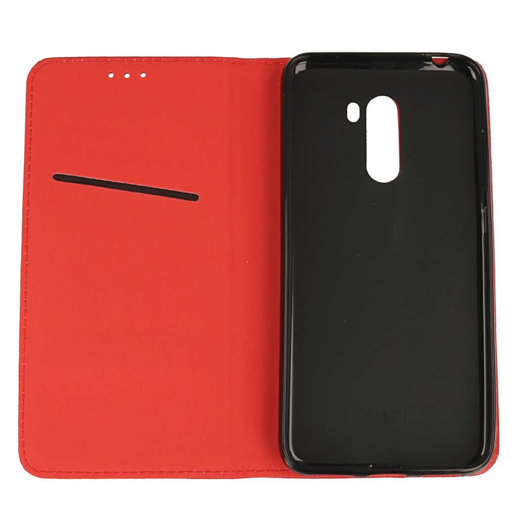 Pokrowiec etui z klapk Magnet Book czerwone Xiaomi Pocophone F1 / 3