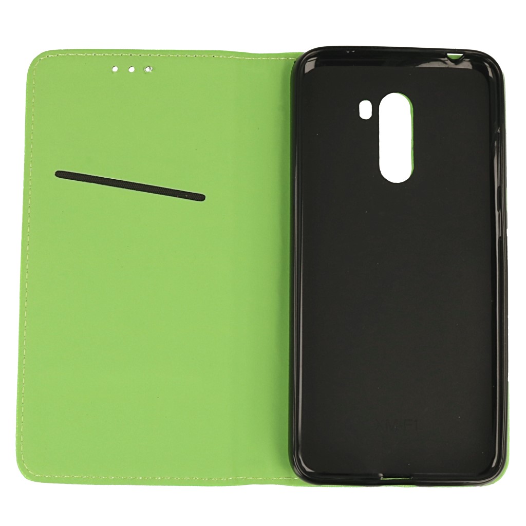 Pokrowiec etui z klapk Magnet Book zielone Xiaomi Pocophone F1 / 4