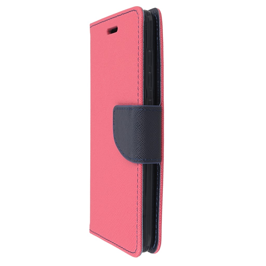 Pokrowiec etui z klapk na magnes Fancy Case rowo-granatowe Xiaomi Redmi 3s / 5