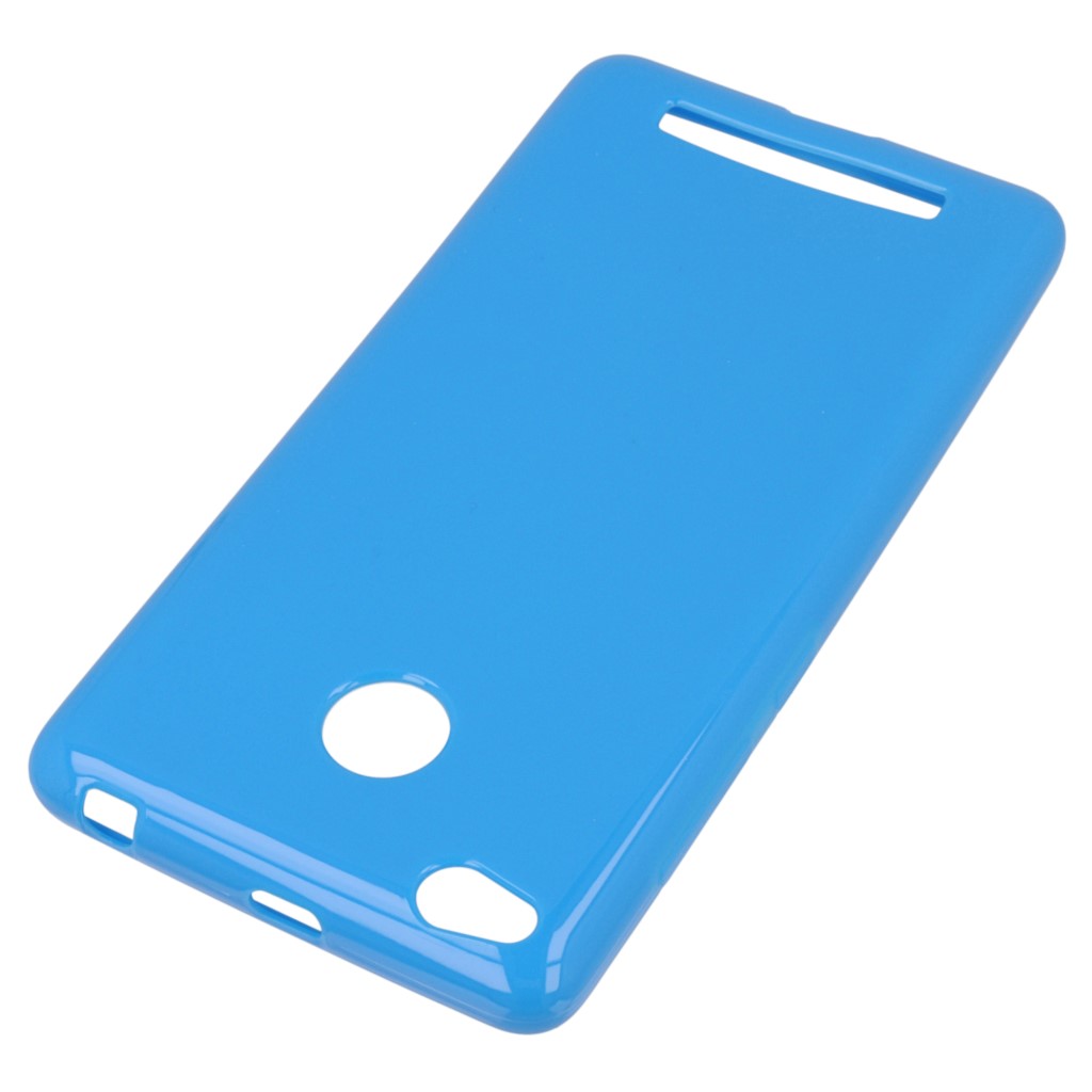 Pokrowiec silikonowe etui BACK CASE niebieskie Xiaomi Redmi 3 / 2