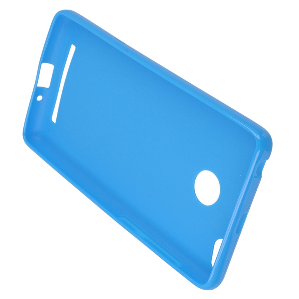 Pokrowiec silikonowe etui BACK CASE niebieskie Xiaomi Redmi 3 / 4
