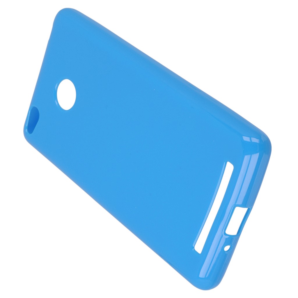 Pokrowiec silikonowe etui BACK CASE niebieskie Xiaomi Redmi 3 / 5