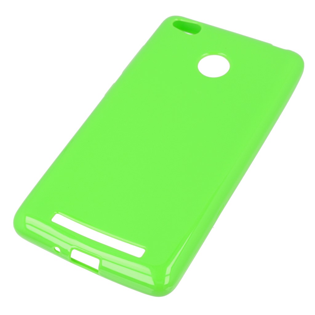 Pokrowiec silikonowe etui BACK CASE zielone Xiaomi Redmi 3s