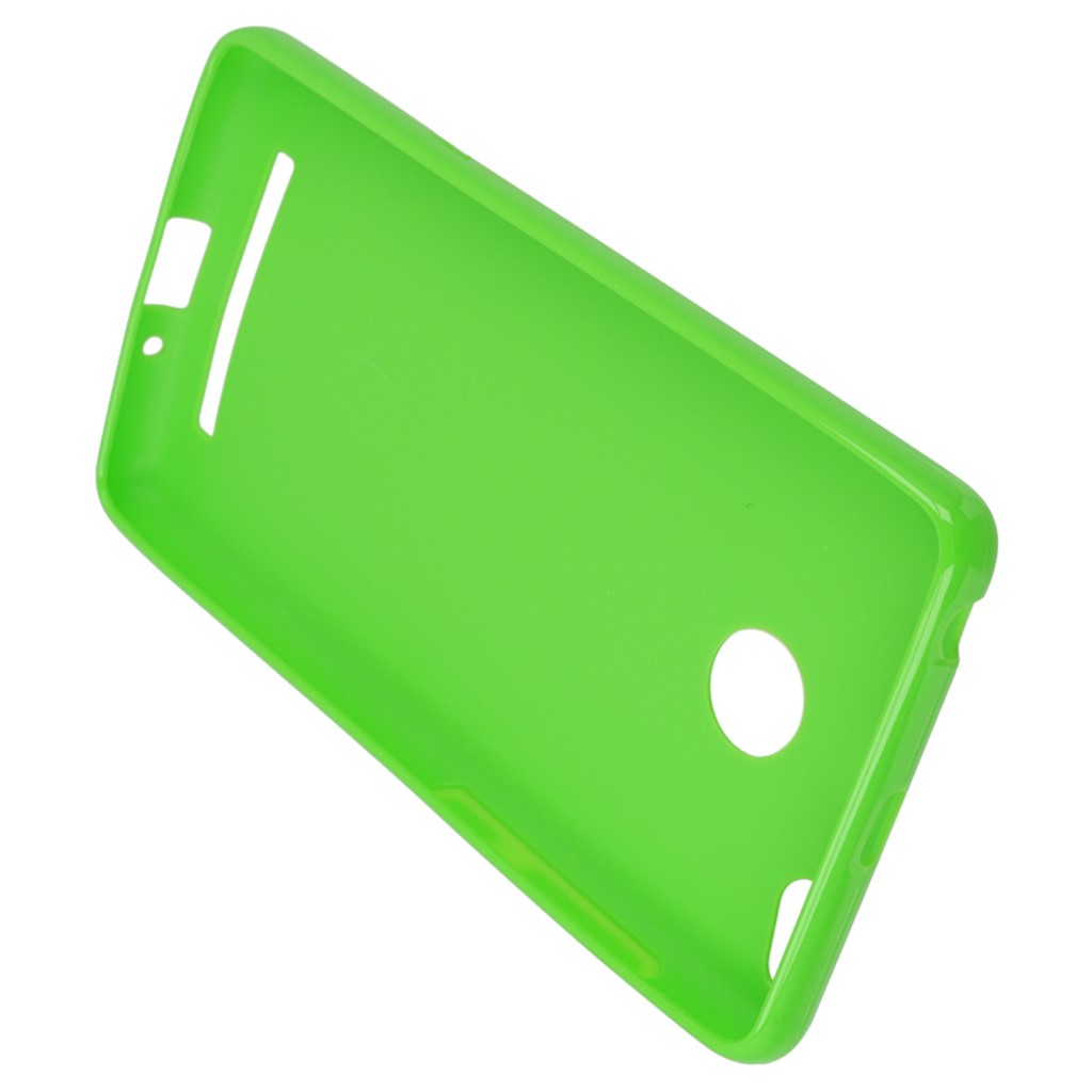Pokrowiec silikonowe etui BACK CASE zielone Xiaomi Redmi 3 Pro / 4
