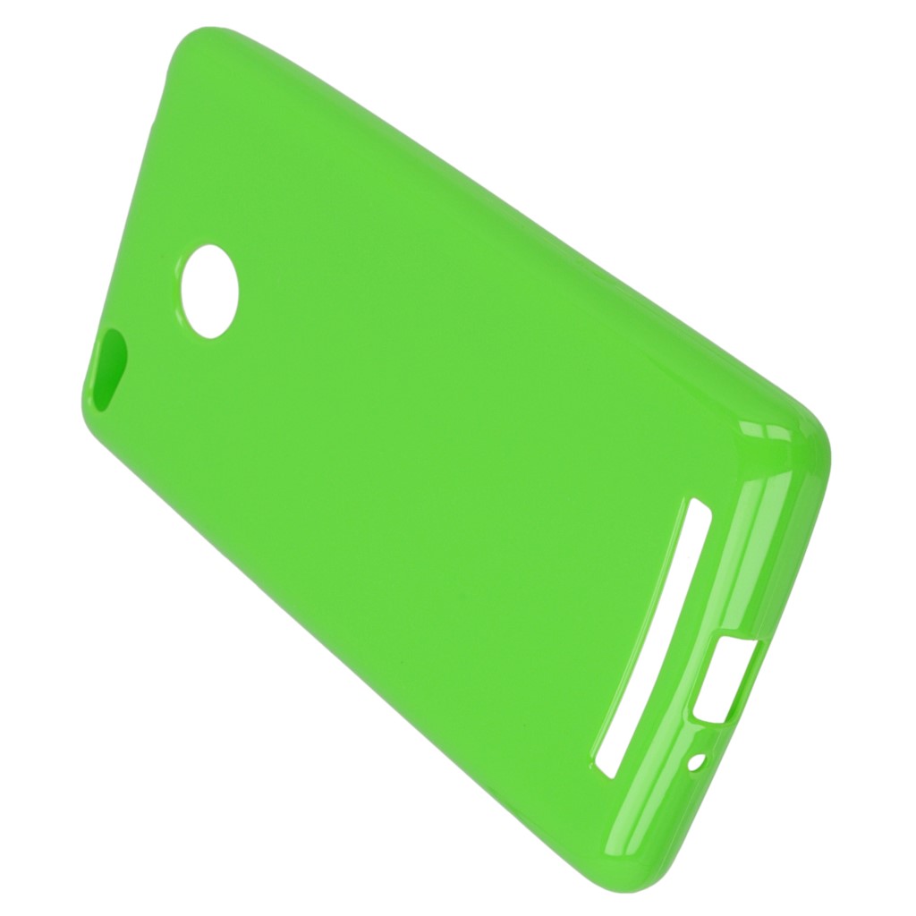 Pokrowiec silikonowe etui BACK CASE zielone Xiaomi Redmi 3 / 5
