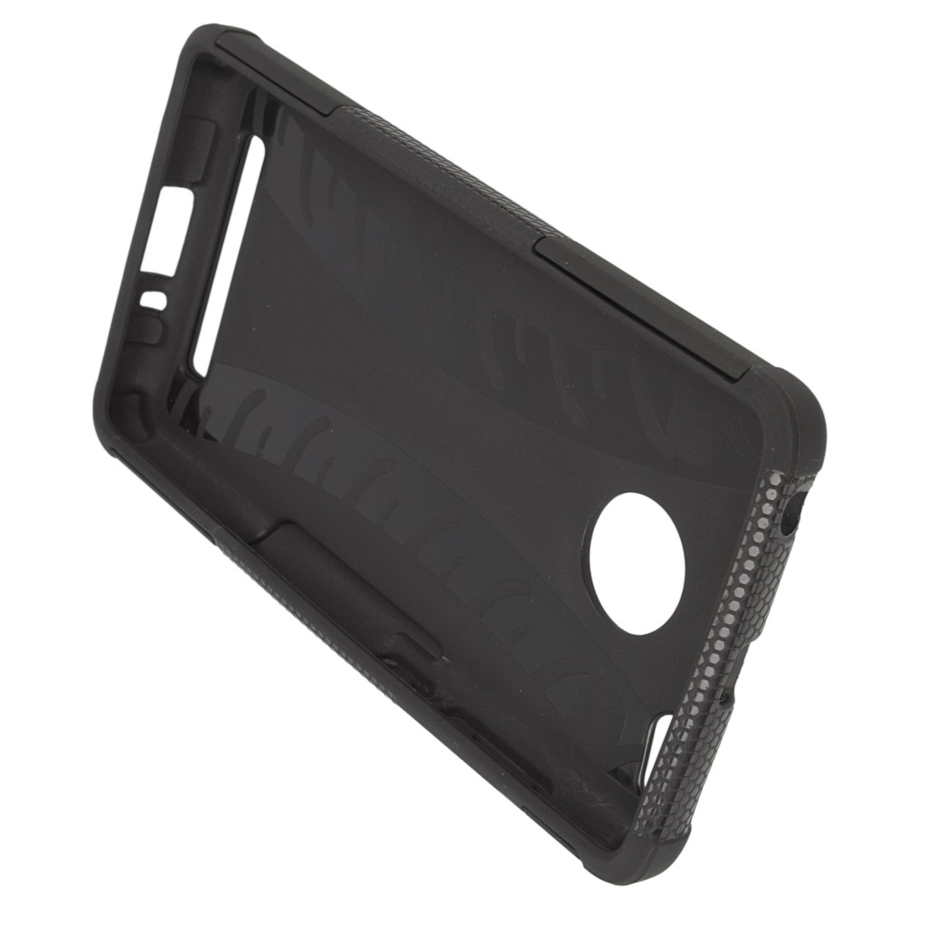 Pokrowiec etui pancerne Hybrid Case czarny Xiaomi Redmi 3s / 4