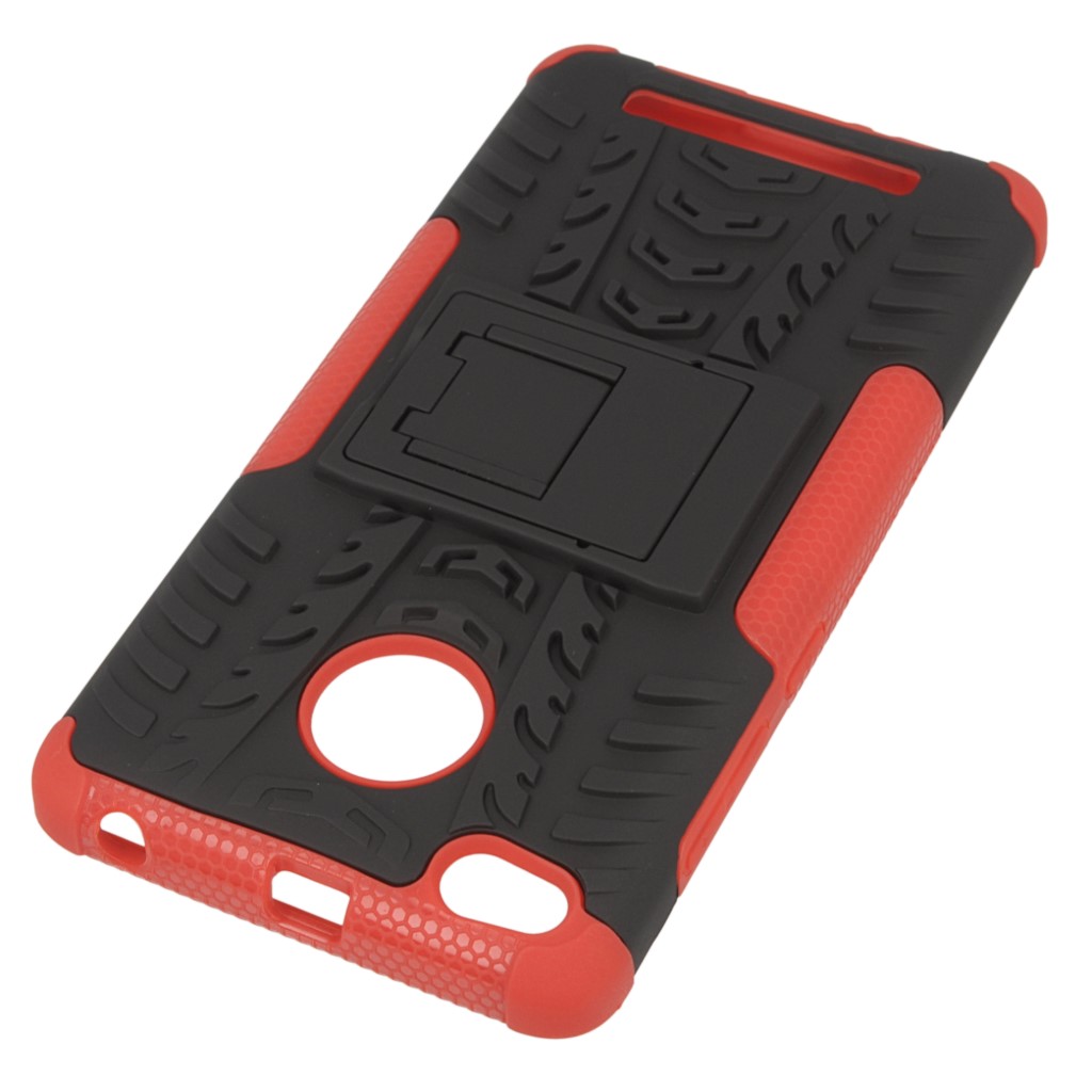 Pokrowiec etui pancerne Hybrid Case czerwony Xiaomi Redmi 3s / 2
