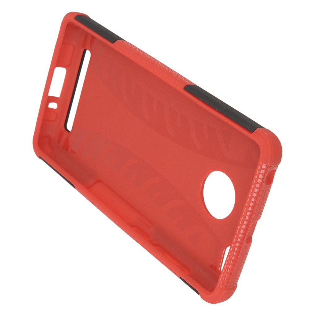 Pokrowiec etui pancerne Hybrid Case czerwony Xiaomi Redmi 3s / 4