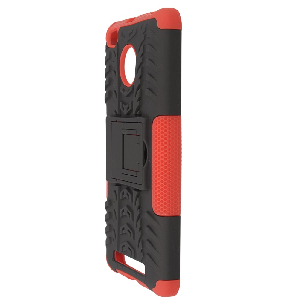 Pokrowiec etui pancerne Hybrid Case czerwony Xiaomi Redmi 3 Pro / 6