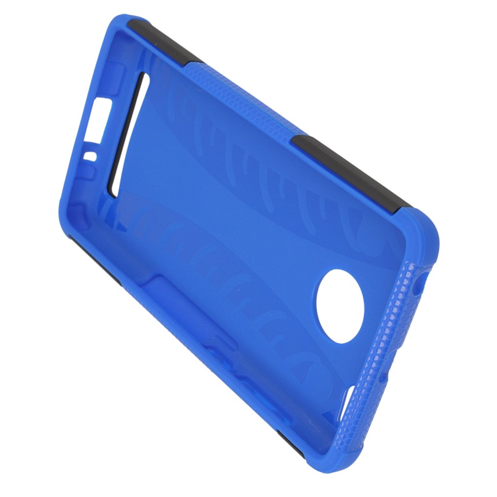 Pokrowiec etui pancerne Hybrid Case niebieski Xiaomi Redmi 3 Pro / 4
