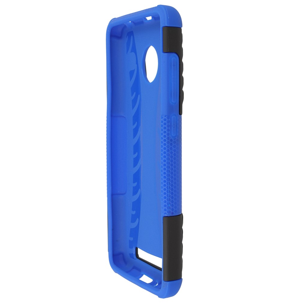 Pokrowiec etui pancerne Hybrid Case niebieski Xiaomi Redmi 3s / 7