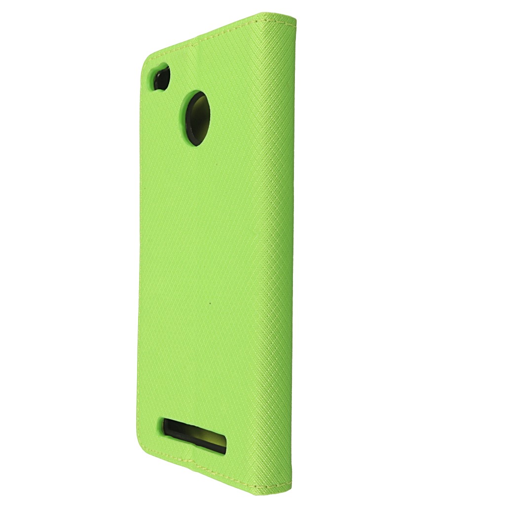Pokrowiec etui z klapk Magnet Book zielone Xiaomi Redmi 3 Pro / 7
