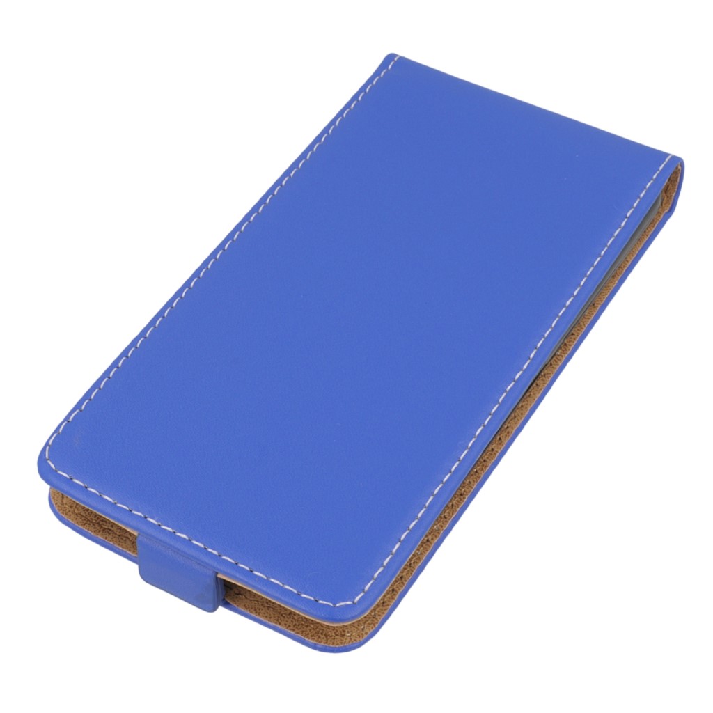 Pokrowiec z klapk na magnes Prestige Slim Flexi niebieski Xiaomi Redmi 3s / 2