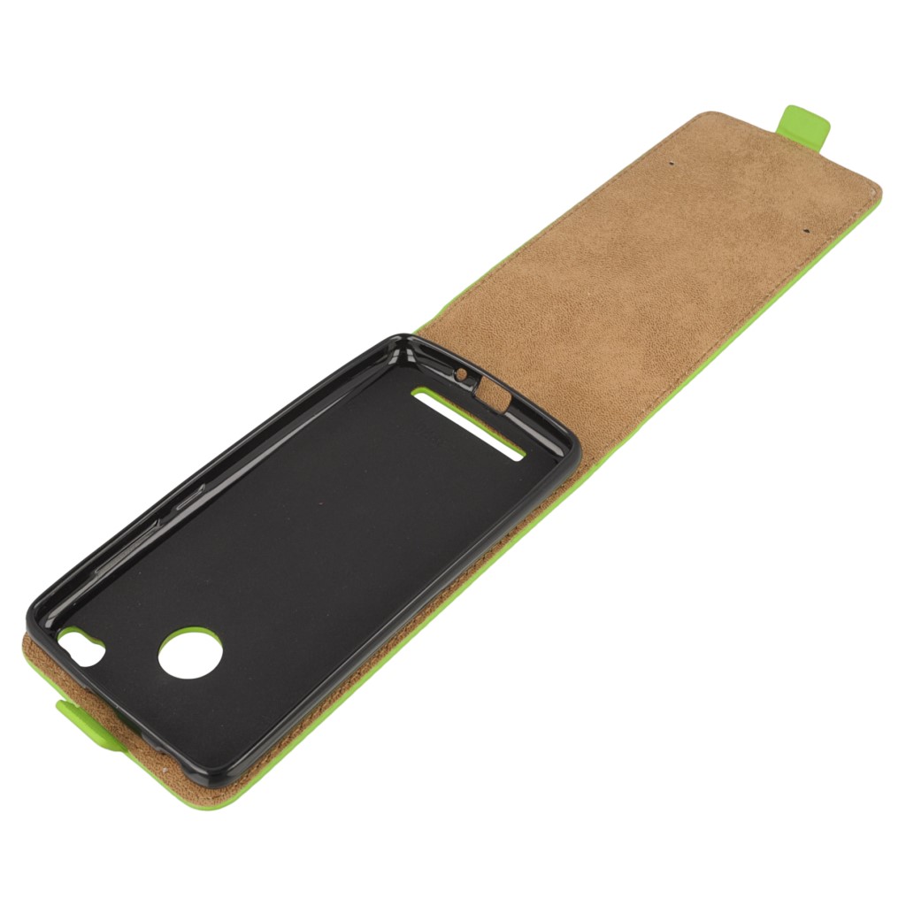 Pokrowiec z klapk na magnes Prestige Slim Flexi zielony Xiaomi Redmi 3 Pro / 9