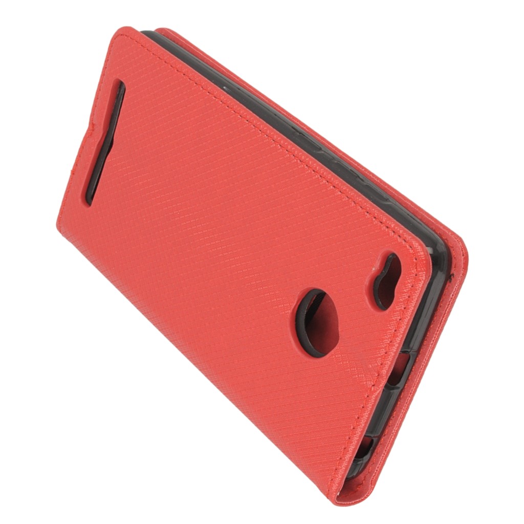 Pokrowiec etui z klapk Magnet Book czerwone Xiaomi Redmi 3 Pro / 4