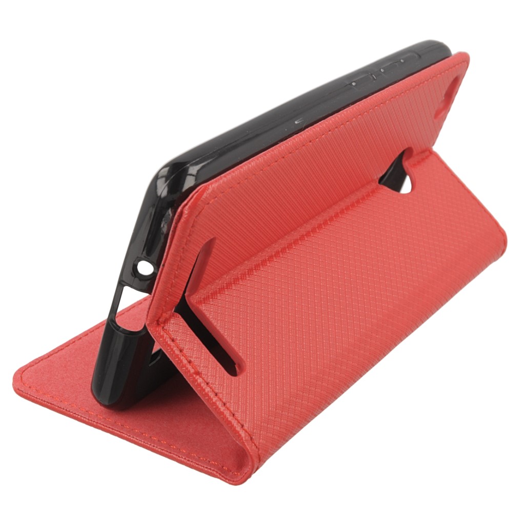 Pokrowiec etui z klapk Magnet Book czerwone Xiaomi Redmi 3s / 8